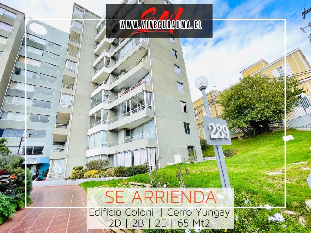 VALPARAÍSO – DEPARTAMENTO EN ARRIENDO CERRO YUNGAY Imagen 1