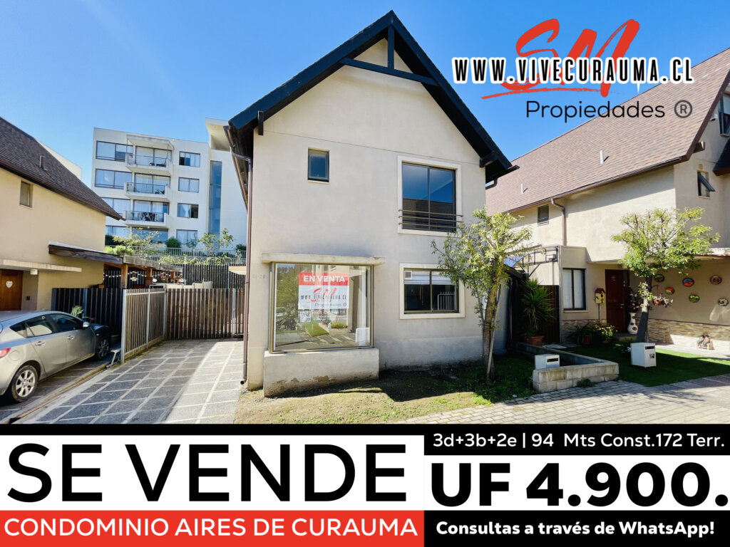 CURAUMA – CASA EN VENTA CONDOMINIO AIRES DE CURAUMA Imagen 2