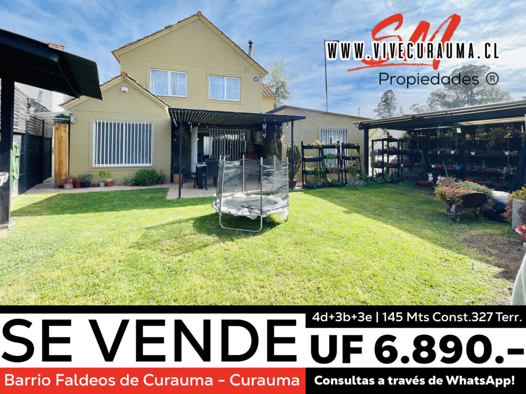 CURAUMA – CASA EN VENTA BARRIO FALDEOS DE CURAUMA Imagen 2